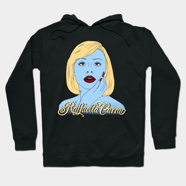 RaffaellaCarra Hoodie by estanisaboal